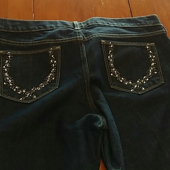 (3/$40) Dark Wash Flirt Jeans - Picture 6 of 7